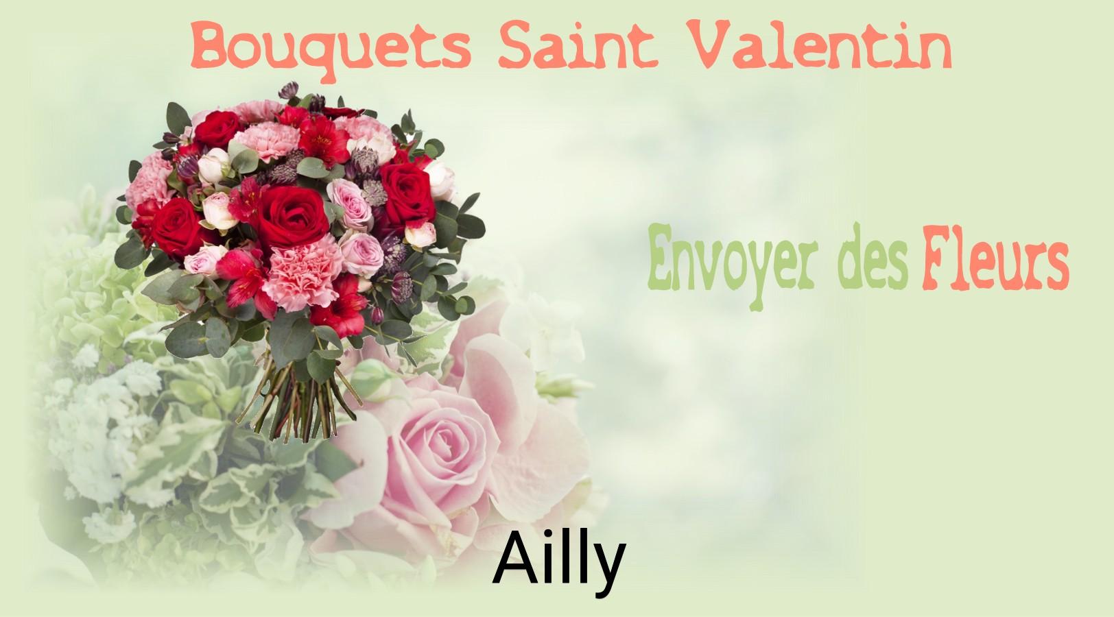 Roses de Saint-Valentin livrées à Ailly